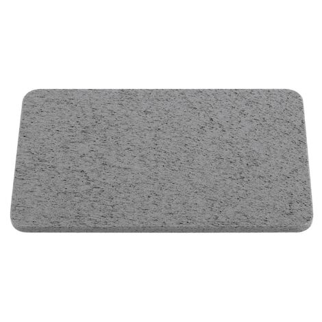 Zassenhaus Frühstückbrett Kunstst. Dunkelgrau 25x16x0,9cm Schneidebretter
