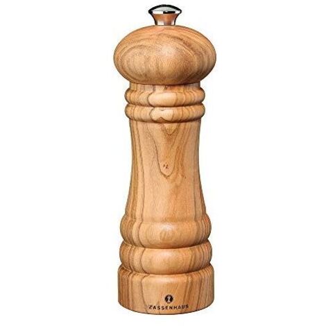 Zassenhaus Pfeffermühle BERLIN Olivenholz, 18 cm Gewürzmühlen
