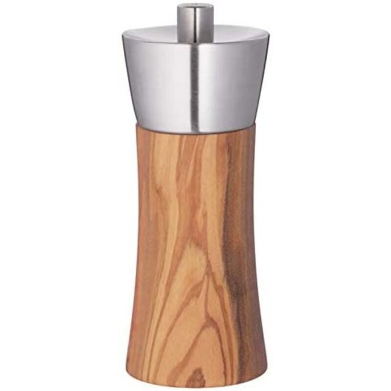 Zassenhaus Salzmühle Augsburg Olivenholz, 14 cm Gewürzmühlen
