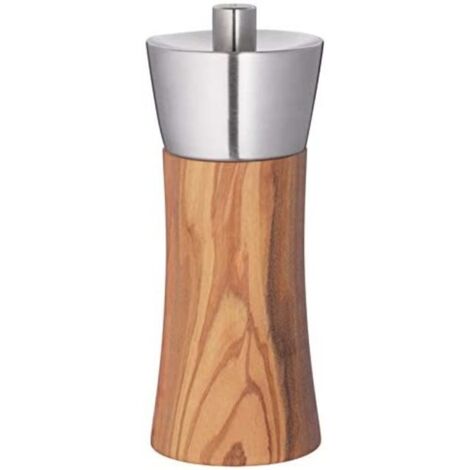 Zassenhaus Salzmühle Augsburg Olivenholz, 14 cm Gewürzmühlen