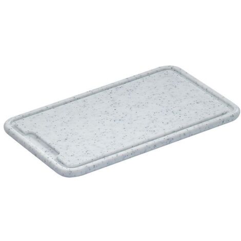 Zassenhaus Tagliere in Plastica Light Grey 36x23x1.5cm