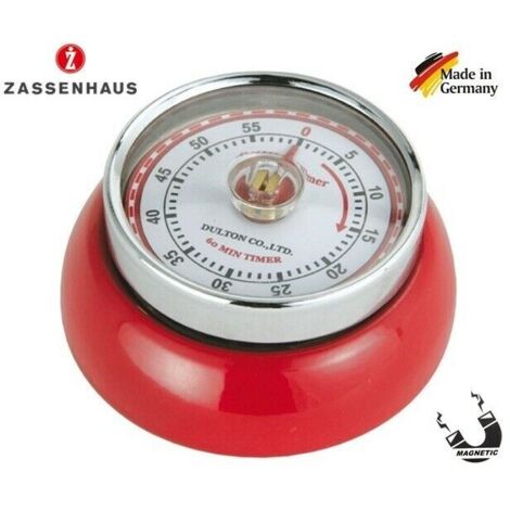 Zassenhaus Timer da Cucina Speed Rosso