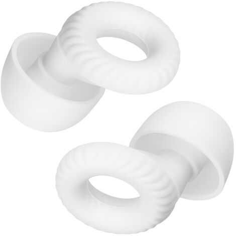 [ ZAT24 ] Bouchons d'oreilles, blancs