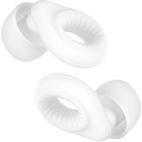 [ ZAT37 ] Tapones para los oídos, blancos