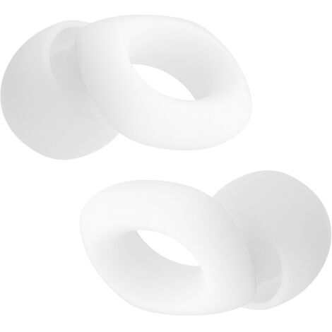[ ZAT60 ] Bouchons d'oreilles, blancs