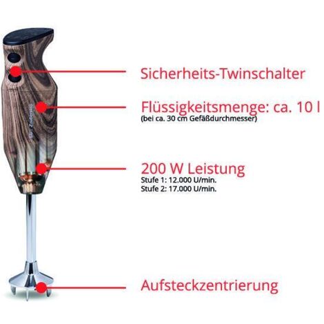 Zauberstab Design Edition Nussbaum