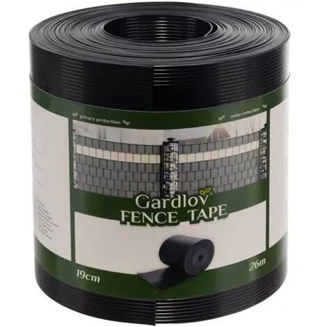 Zaunband 19cmx26m 700g/m2 Anthrazit 23909