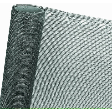 ZAUNBLENDE 85 % 1,5m Br (Meterware) Sichtblende Schattiernetz anthrazit