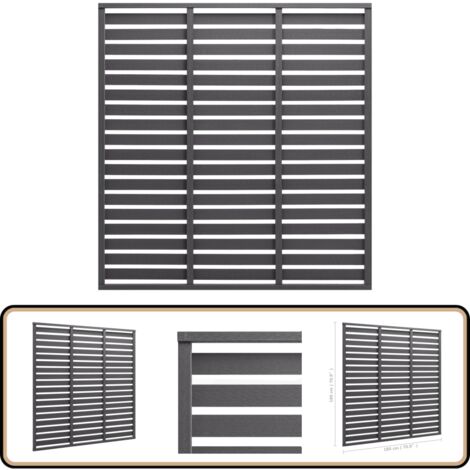 WPC Sichtschutzzaun, Justus Ipé 180 X 180 | Ipé-Multicolor | AD10511