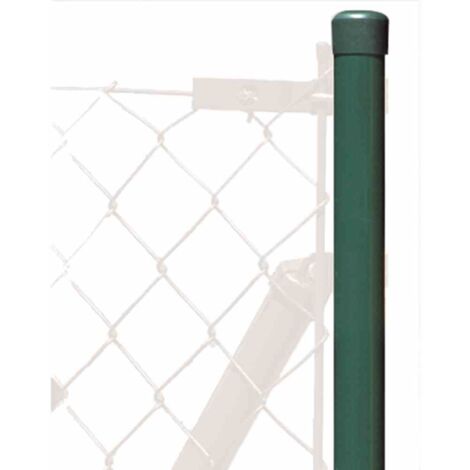 Zaunpfahl feuerverzinkt + grün 44 x 1500 mm