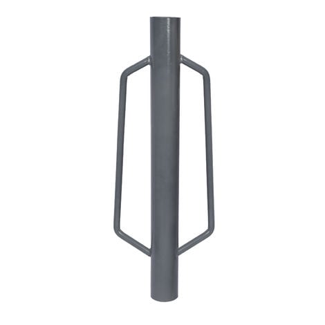 WILTEC Zaunpfahl-Ramme für Pfosten bis Ø76mm präzises Einschlagen beim Zaunbau Handramme Pfostenramme