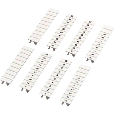 ZB 5,LGS:NUM. PROGR. da 11 a 20 - morsetto di marcatura ZB 5,LGS:FORTL.ZAHLEN 11-20 Phoenix Contact Contenuto: 10 pz.