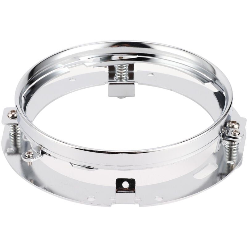 Image of ZDETGU 7 Zoll runde Scheinwerferhalterung für JK und 1994-2013 (SILBER).