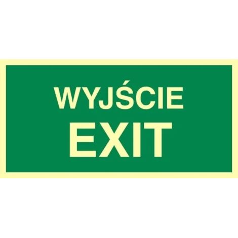 ZE-21 - SORTIE - panneau de signalisation 150X300