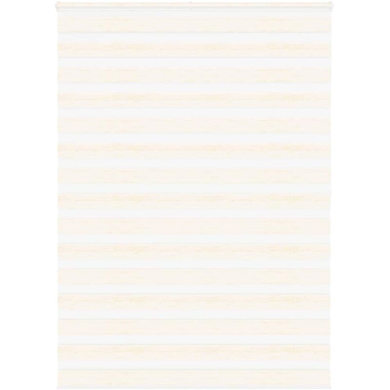 Zebra Blind Marble Beige 165x200 Cm Fabric Width 160.9 Cm Polyester Vidaxl