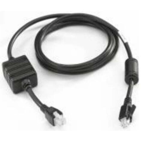 Zebra CBL-DC-382A1-01 - Cavo (connettore maschio / connettore maschio, nero)