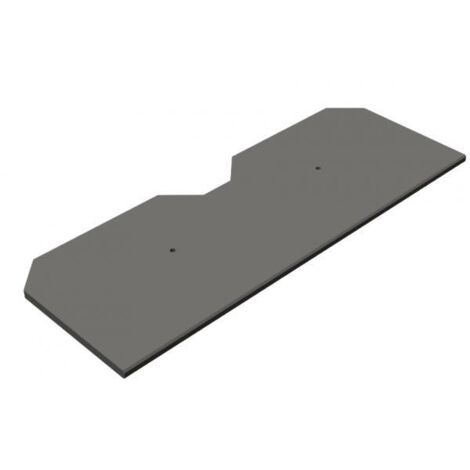 Zebra Mensola multifunzionale in metallo grigio per organizzazione