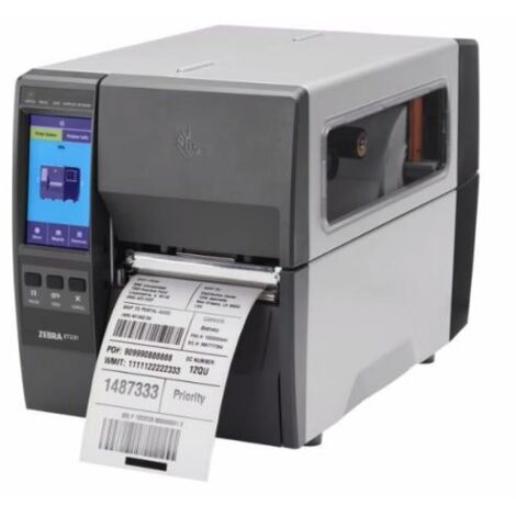 Zebra TT ZT231 4" Drucker, 203dpi, Thermotransfer, EU/UK, USB, Seriell, Ethernet, BTLE, USB-Host, ZT23142-T0E000FZ