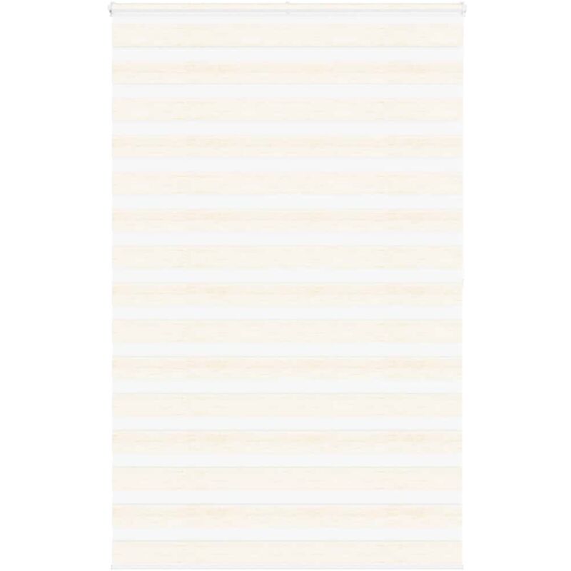 Zebrarollo Marmorbeige 140x200cm Stoffbreite 135, 9 Cm Polyester Vidaxl