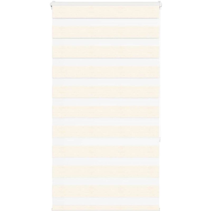 Zebrarollo Marmorbeige 70x150 Cm Stoffbreite 65, 9 Cm Polyester Vidaxl