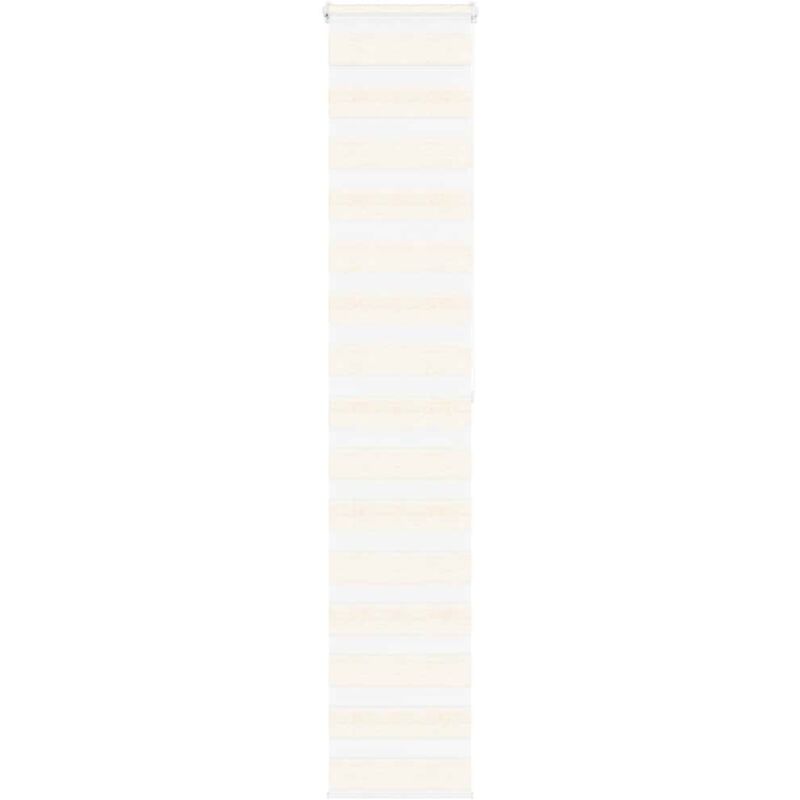 Zebrarollo Marmorbeige 50x200 Cm Stoffbreite 45, 9 Cm Polyester Vidaxl