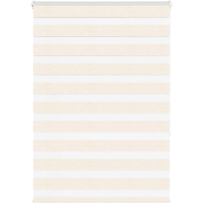 Zebrarollo Marmorbeige 95x150 Cm Stoffbreite 90, 9 Cm Polyester Vidaxl