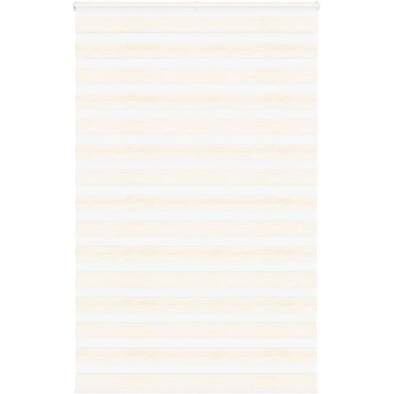 Zebrarollo Marmorbeige 140x230cm Stoffbreite 135, 9 Cm Polyester Vidaxl