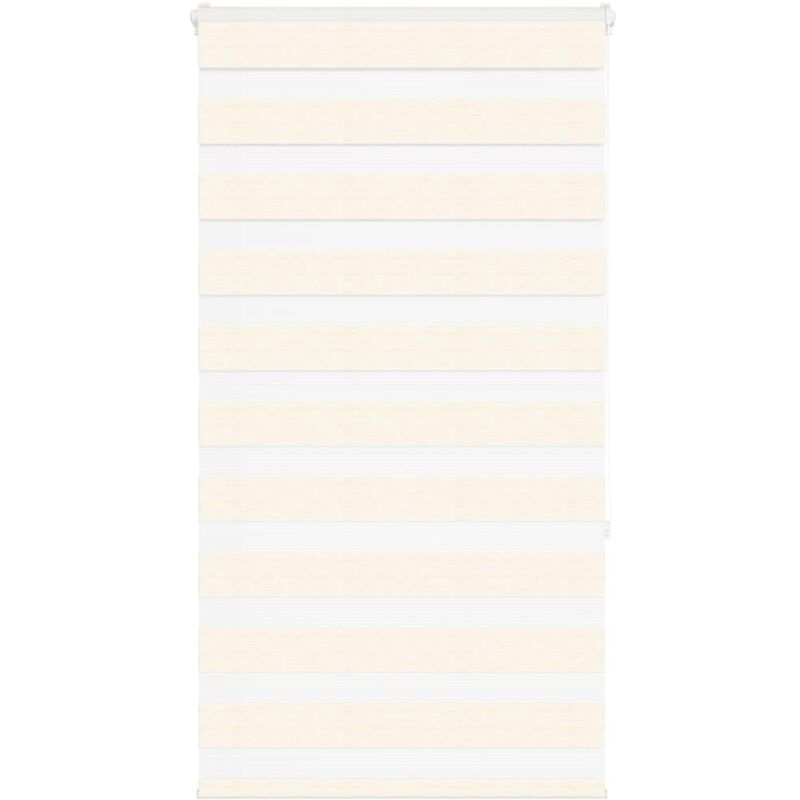Zebrarollo Marmorbeige 85x150 Cm Stoffbreite 80, 9 Cm Polyester Vidaxl