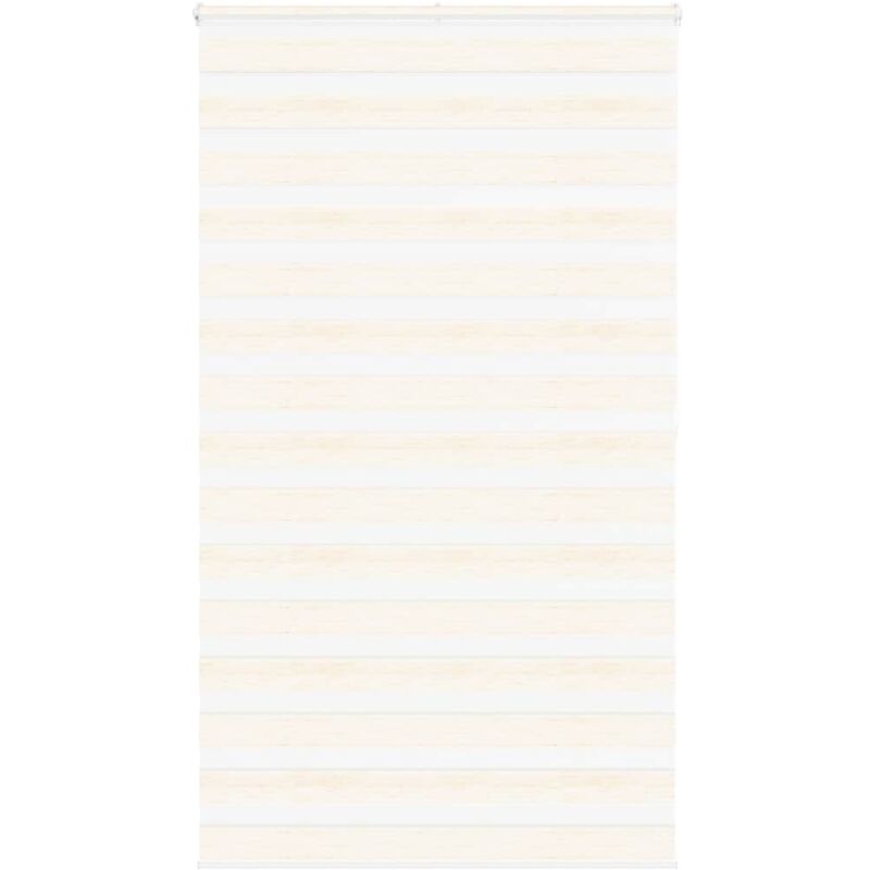Zebrarollo Marmorbeige 125x200cm Stoffbreite 120, 9 Cm Polyester Vidaxl 549631