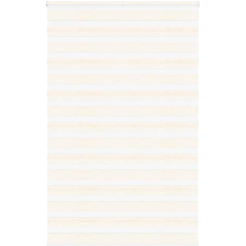 Zebrarollo Marmorbeige 145x200cm Stoffbreite 140, 9 Cm Polyester Vidaxl