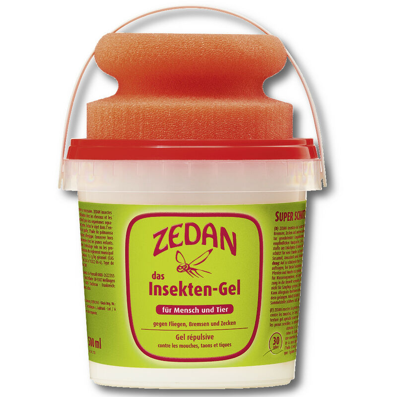 Zedan SP - le gel insectifuge (avec éponge) 500 ml protection contre les insectes, protection contre les mouches