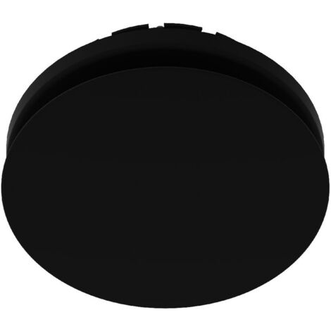 Zehnder Abluft-Tellerventil ComfoValve Luna E DN125, schwarz, Durchmesser 170mm, mit Filter