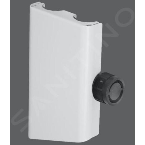 Zehnder Accessoires - Raccord pour Yucca avec capuchon court, blanc 976021