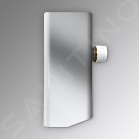 Zehnder Accessoires - Raccord Yucca, avec couvercle long, chrome 976038