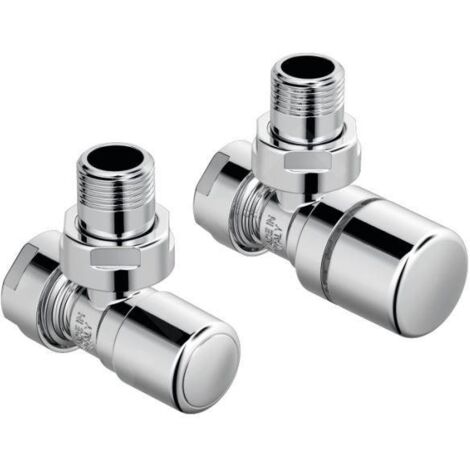 Zehnder Accessoires - Vanne d'angle Set A et raccord pour Standard Line 1/2, blanc 838881