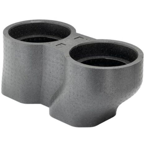 Zehnder Adapter ComfoPipe Plus DN200 für ComfoAir Q600, schwarz, EPP