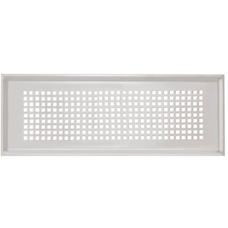 Zehnder Design-Abdeckgitter ComfoGrid Torino für Luftdurchlassgehäuse CLF, 350x130mm, weiß
