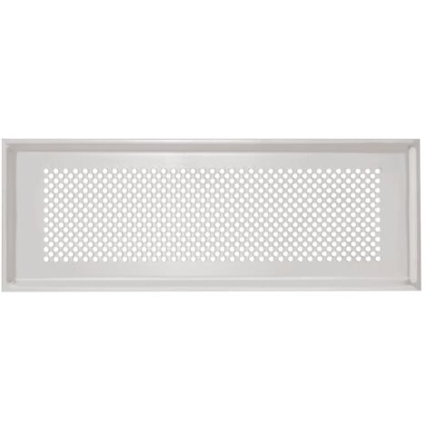 Zehnder Design-Abdeckgitter ComfoGrid Venezia für Luftdurchlassgehäuse CLF, 350x130mm, Edelstahl