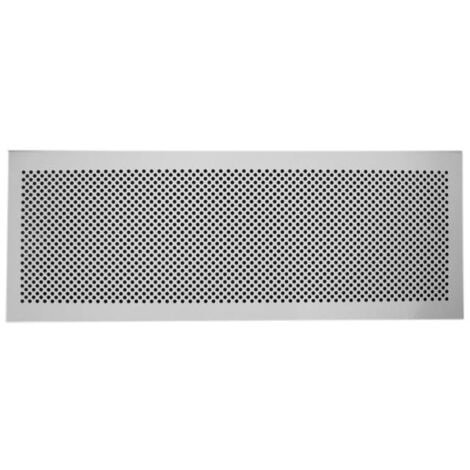 Zehnder Designgitter CLD breit Venezia Edelstahl 430 x 160 mm