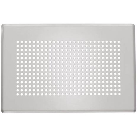 Zehnder Designgitter CLD Roma Edelstahl 300 x 200 mm