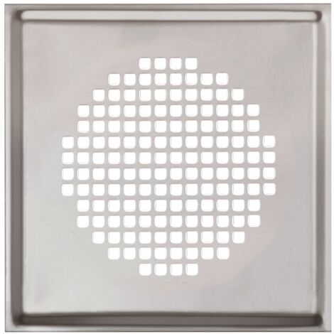 Zehnder Designgitter ComfoGrid Torino quadratisch DN125, 160x160mm, weiß, mit Filter