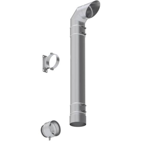 Zehnder Fassadensystem ComfoVent 180 DN 160 System 2 unter Erdgleiche