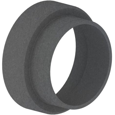 Zehnder Muffe ComfoPipe Compact DN200, Länge 110/10mm, Durchmesser 254/200mm, schwarz, EPP