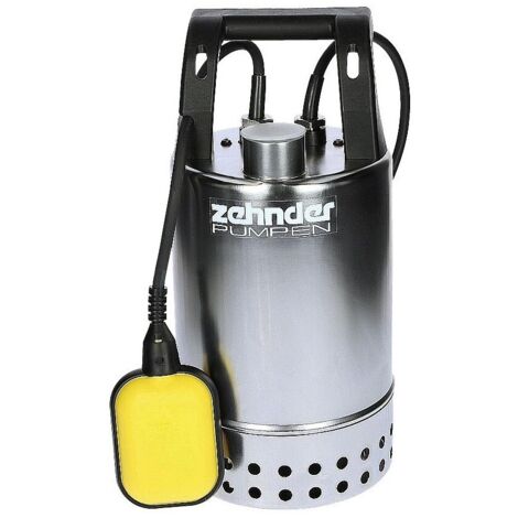 Zehnder Pompe submersible inoxeaux usées E-ZW 50 A-2 avec interrupteur à flotteur