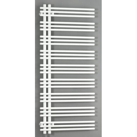 Zehnder Radiador de diseño Yucca Asym, 1736x578 mm (HxL), de doble capa, YAD-170-060, ZY400658B100000