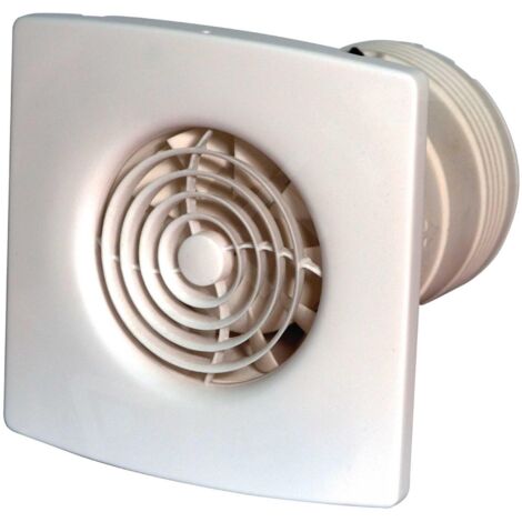 Zehnder Silent - Ventilateur mural et de plafond silencieux de 100 mm avec fonction de base ZSR100B