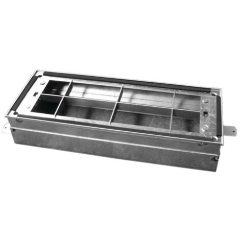 Zehnder Teleskoprahmen für Bodeneinbau 60 - 95 mm CLD breit