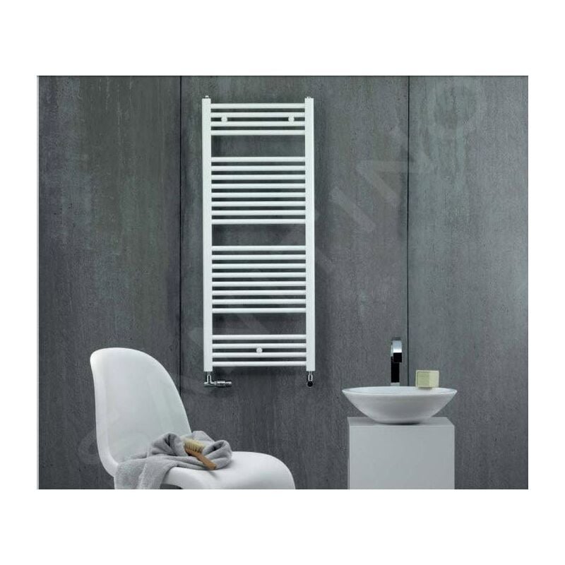 Virando - Radiateur de salle de bains 1800x600 mm, raccordement externe, 978 w, blanc AB-180-060 - Zehnder