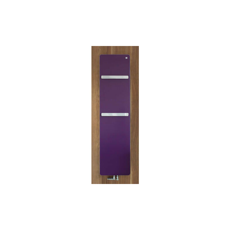 

vitalo Radiador de diseño VIP-190-060, 1890x600 mm, diseño 'bar', con conexión central, radiadores para baños: Blanco RAL 9016 - ZV101960B100000