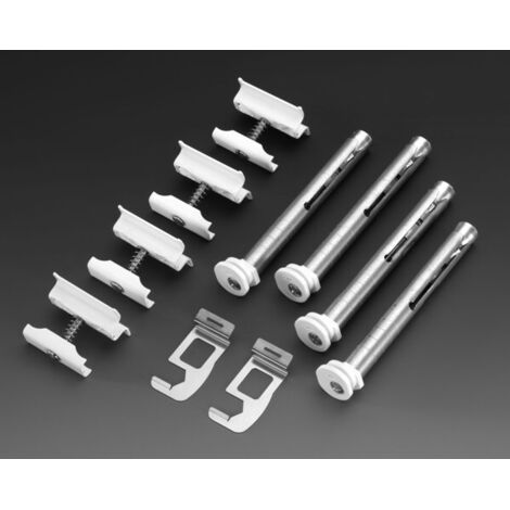 Zehnder Wandkonsolenset 10x BKE / BH RAL 9016, Nr. 774961